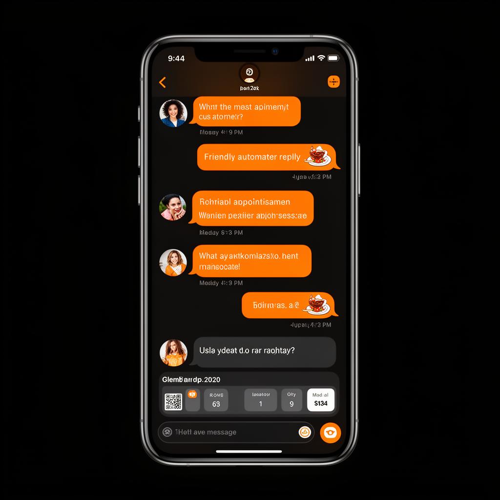 AI booking agent built in GoHighLevel